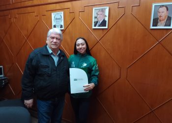 Atleta da Seleção Brasileira de Ginástica Visita a Sede do Sindhosfilvp e Renova Apoio ao Esporte