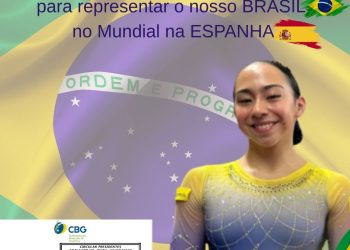 SINDHOSFIL/VP parabeniza a atleta Giulia por sua convocação para o Campeonato Mundial de Ginástica de Trampolim