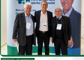 SINDHOSFIL VP presente no V Congresso de Maturidade na Gestão de Saúde